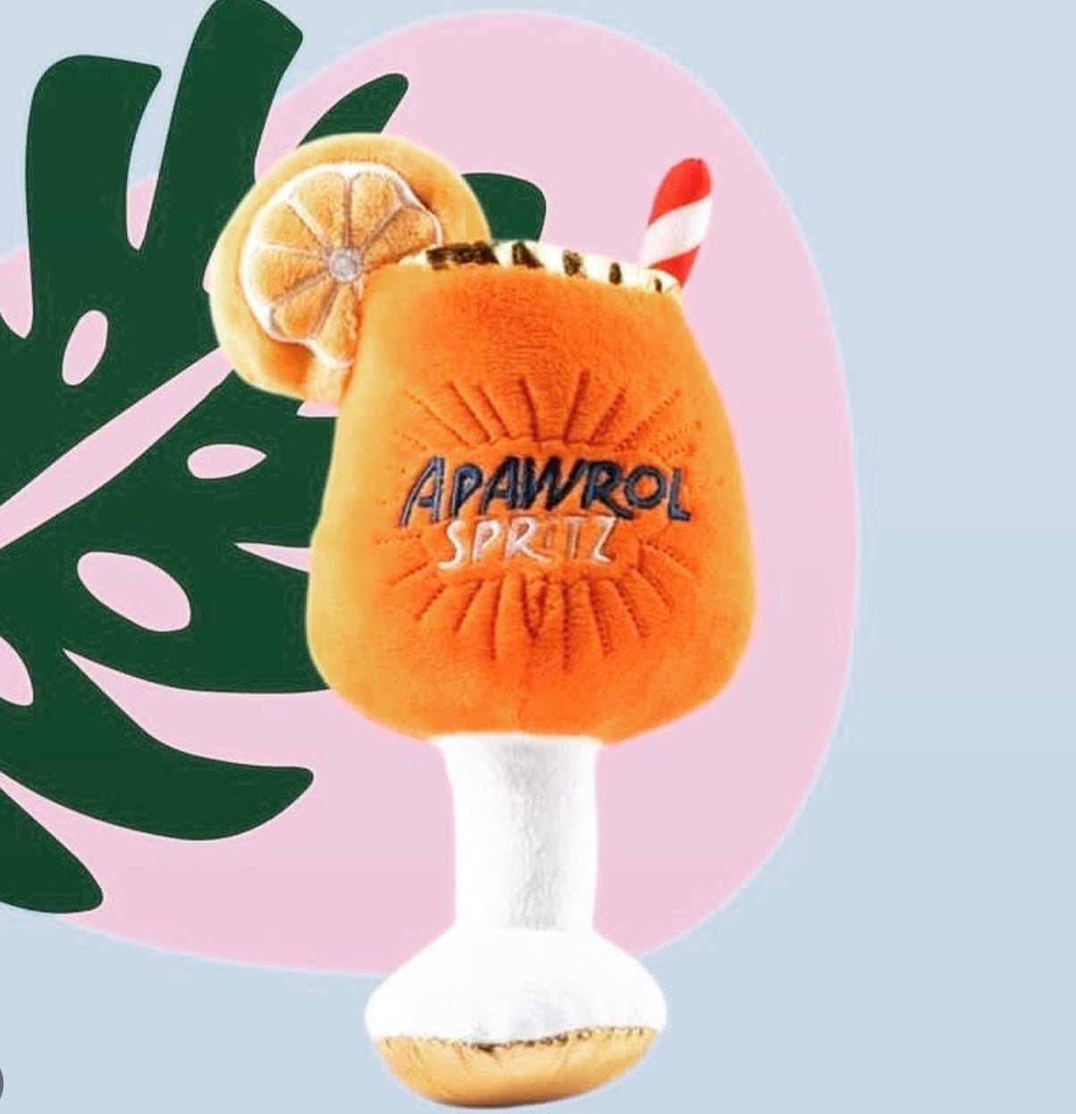 Apawrol Spritz dog squeaker toy