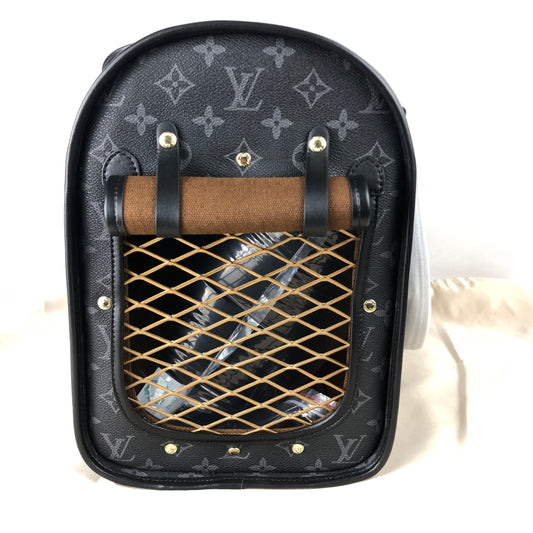 Chewy vuiton dog carrier 